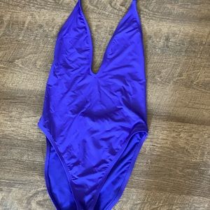 Blue one piece